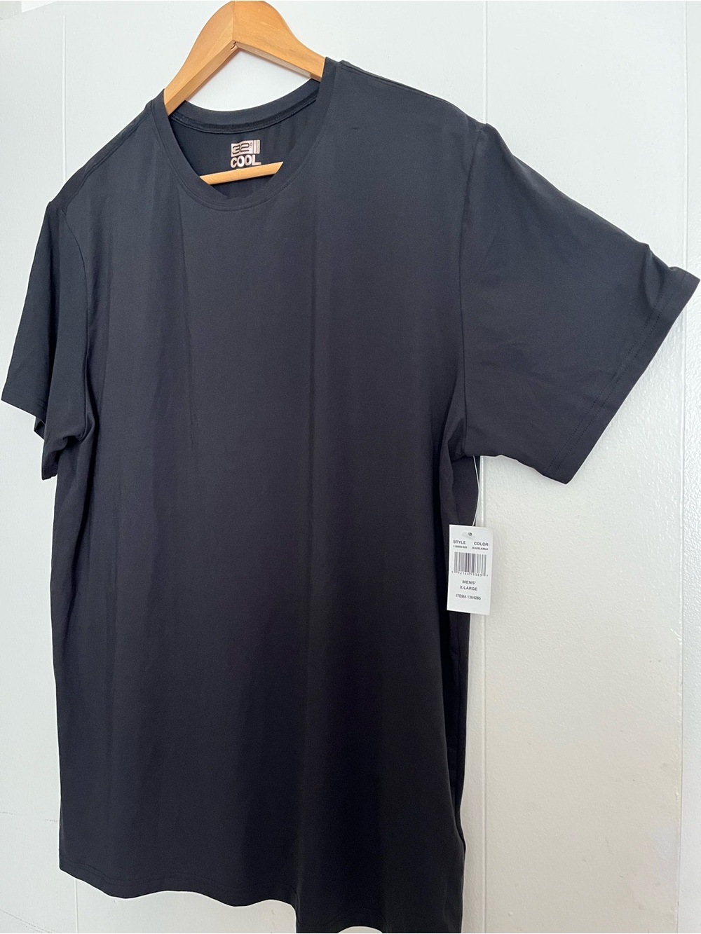32 Degrees Cool Super Soft Men's Black Sleep Tee crew neck t-Shirt XL NWT